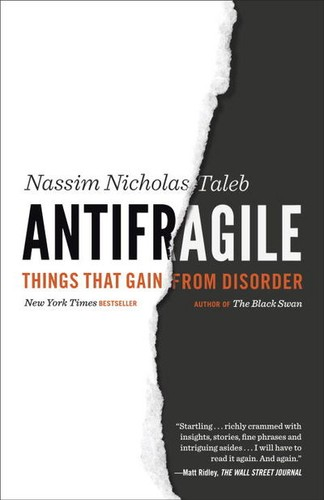 Antifragile by Nassim Nicholas Taleb — book cover
