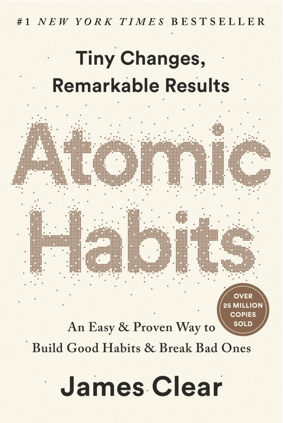 Atomic Habits by James Clear — book cover