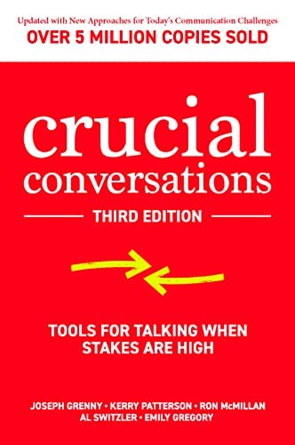 Crucial Conversations by Patterson, Grenny, McMillan & Switzler — book cover