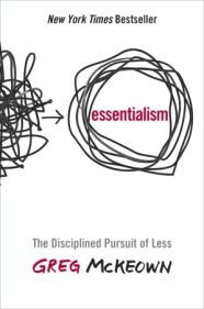 Essentialism by Greg McKeown — book cover