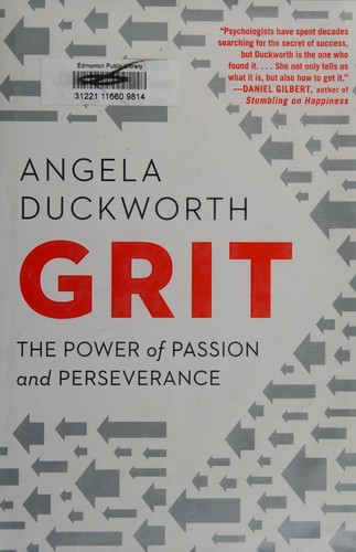 Grit by Angela Duckworth — book cover
