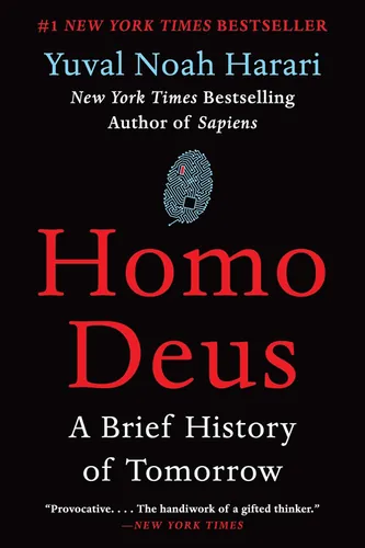 Homo Deus by Yuval Noah Harari — book cover