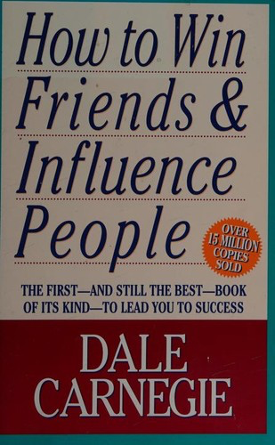 How to Win Friends and Influence People by Dale Carnegie — book cover