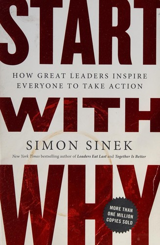 Start with Why by Simon Sinek — book cover