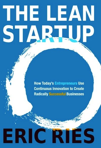 The Lean Startup by Eric Ries — book cover